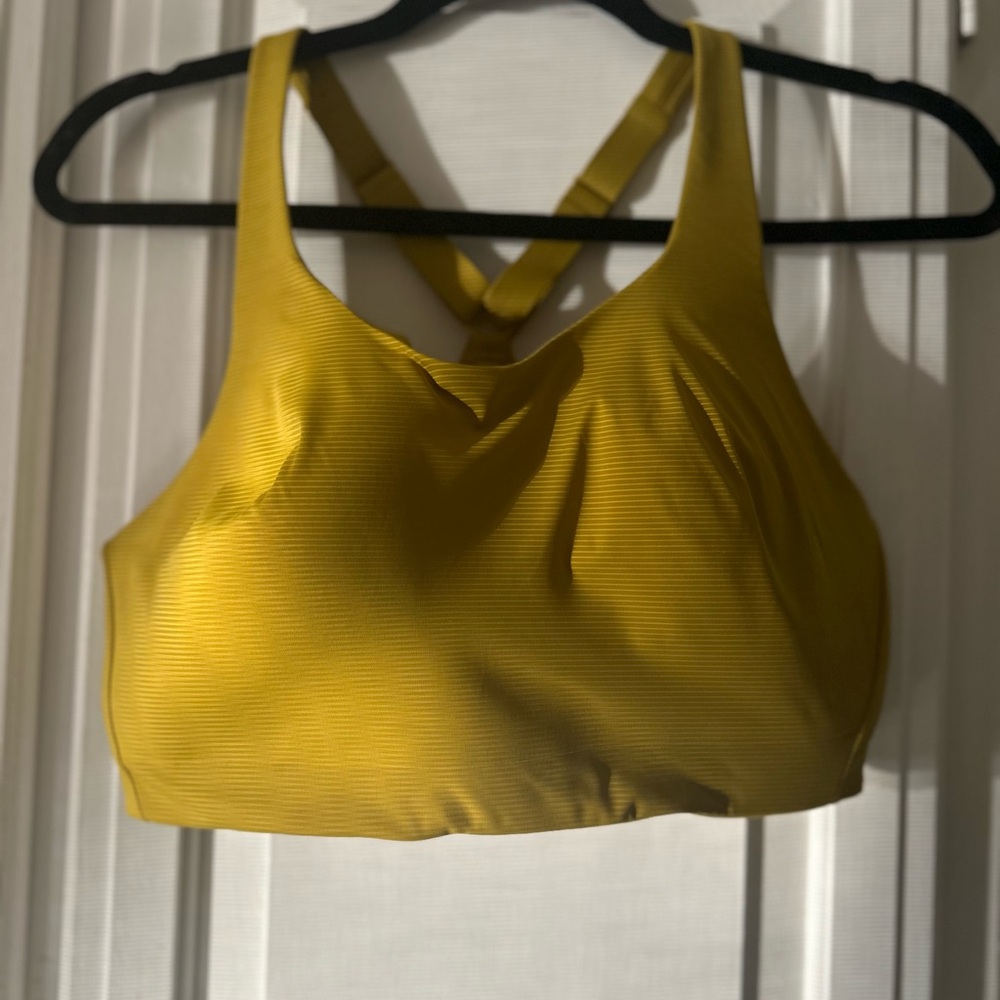 Vibrant Yellow Sports Bra
